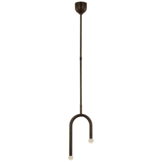 Rousseau Small Asymmetric Pendant (279|KW 5590BZ-ECG)