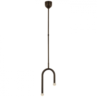 Rousseau Small Asymmetric Pendant (279|KW 5590BZ-ECG)