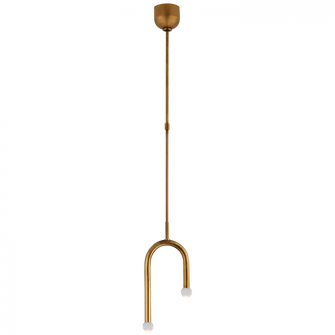 Rousseau Small Asymmetric Pendant (279|KW 5590AB-CG)