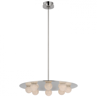 Pertica 24'' Eight Light Chandelier (279|KW 5521PN-ALB)