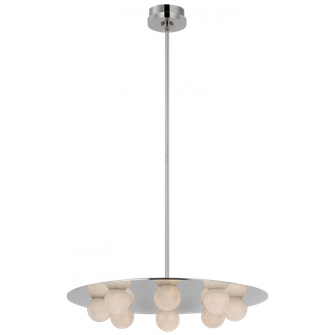 Pertica 24'' Eight Light Chandelier (279|KW 5521PN-ALB)
