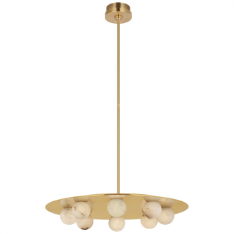 Pertica 24'' Eight Light Chandelier (279|KW 5521MAB-ALB)