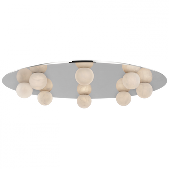 Pertica 30'' Eight Light Flush Mount (279|KW 4521PN-ALB)