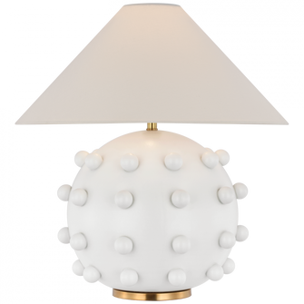 Linden Medium Orb Table Lamp (279|KW 3027PW-L)