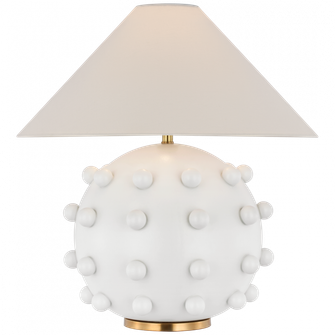 Linden Medium Orb Table Lamp (279|KW 3027PW-L)