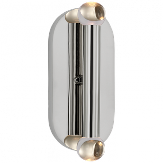 Rousseau Medium Vanity Sconce (279|KW 2282PN-CG)