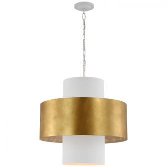 Chalmette 25'' Layered Pendant (279|JN 5332PW/G)