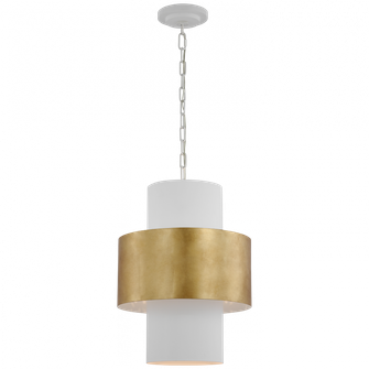Chalmette 16'' Layered Pendant (279|JN 5331PW/G)