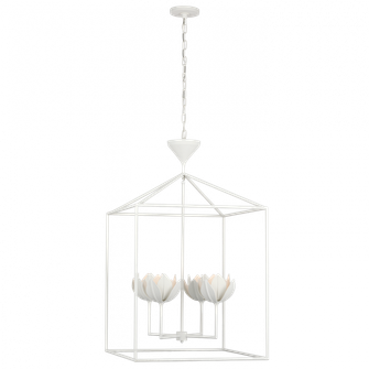 Alberto Large Open Cage Lantern (279|JN 5303PW)