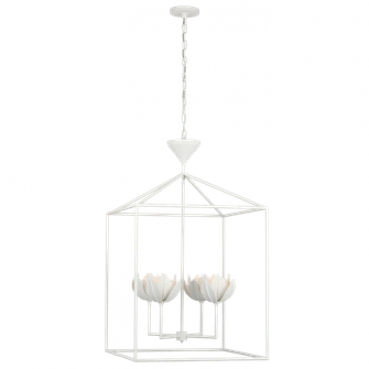 Alberto Large Open Cage Lantern (279|JN 5303PW)