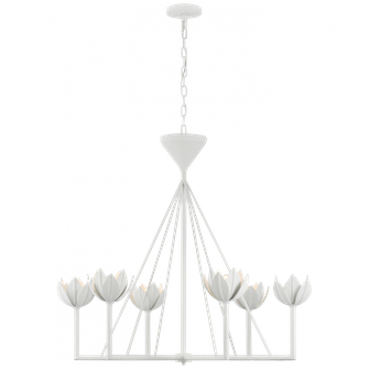 Alberto Large Low Ceiling Chandelier (279|JN 5008PW)