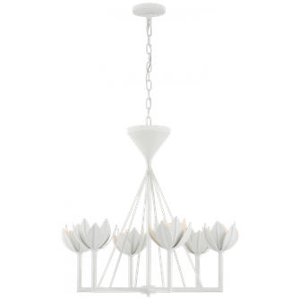 Alberto Small Low Ceiling Chandelier (279|JN 5007PW)