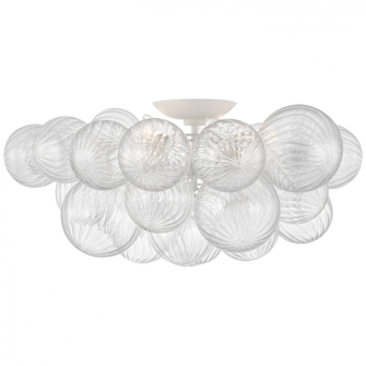 Talia Extra Large Flush Mount (279|JN 4113PW/CG)