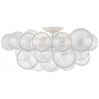 Talia 25'' Flush Mount (279|JN 4113PW/CG)