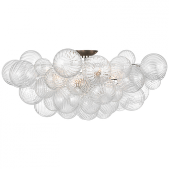 Talia Grande Flush Mount (279|JN 4114BSL/CG)