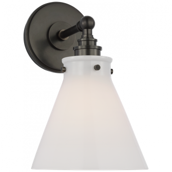 Parkington Small Single Wall Light (279|CHD 2527BZ-WG)