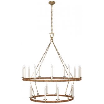 Darlana Extra Large Two Tier Chandelier (279|CHC 5882AB/NRT)