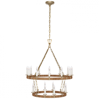 Darlana Medium Two Tier Chandelier (279|CHC 5878AB/NRT)