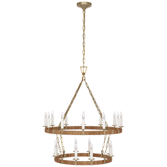 Darlana Medium Two Tier Chandelier (279|CHC 5878AB/NRT)