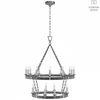 Darlana Medium Two Tier Chandelier (279|CHC 5878AI/NRT)