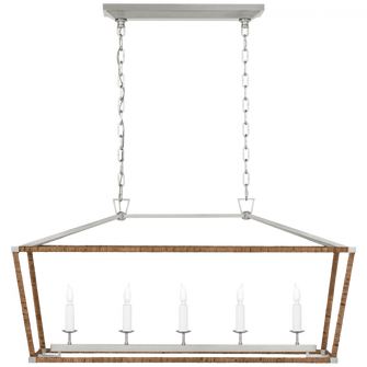 Darlana Medium Rattan Wrapped Linear Lantern (279|CHC 5765PN/NRT)