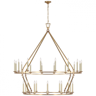 Darlana Oversized Two Tier Chandelier (279|CHC 5277AB)
