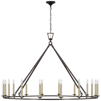 Darlana Oversized Single Ring Chandelier (279|CHC 5275AI)