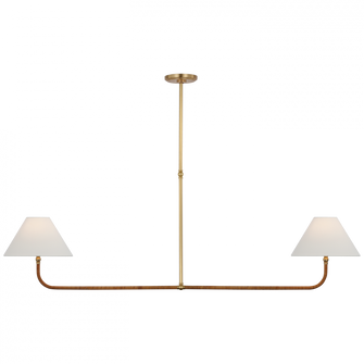 Basden Extra Large Linear Chandelier (279|CHC 5087AB/NRT-L) Basden Extra Large Linear Chandelier (279|CHC 5087AB/NRT-L)