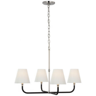 Basden Medium Single Tier Chandelier (279|CHC 5081PN/BRT-L)