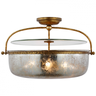 Lorford Large Semi Flush Lantern (279|CHC 4272GI-MG)