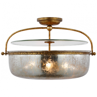 Lorford Large Semi Flush Lantern (279|CHC 4272GI-MG)