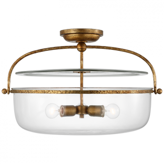 Lorford Large Semi Flush Lantern (279|CHC 4272GI-CG)