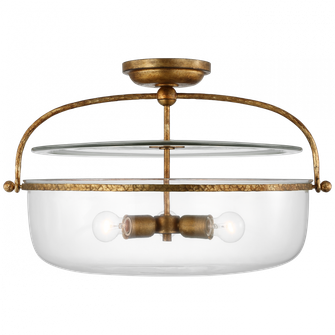 Lorford Large Semi Flush Lantern (279|CHC 4272GI-CG)