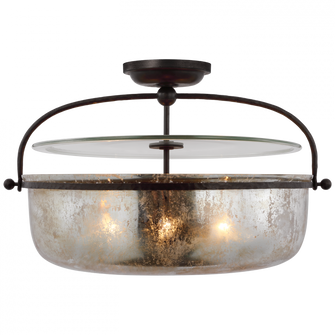 Lorford Large Semi Flush Lantern (279|CHC 4272AI-MG)