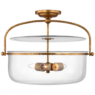 Lorford Medium Semi-Flush Lantern (279|CHC 4270GI-CG)