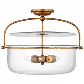 Lorford Medium Semi-Flush Lantern (279|CHC 4270GI-CG)
