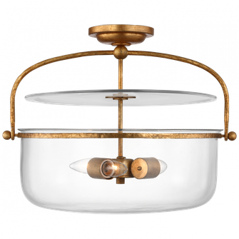 Lorford Medium Semi-Flush Lantern (279|CHC 4270GI-CG)