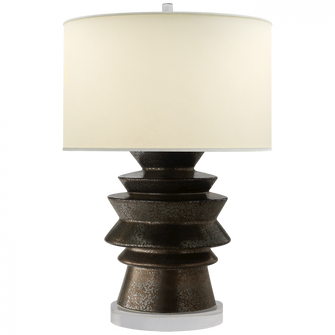 Stacked Disk Table Lamp (279|CHA 8693CBZ-PL)