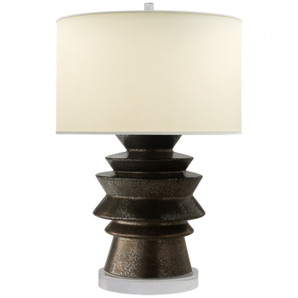 Stacked Disk Table Lamp (279|CHA 8693CBZ-PL)
