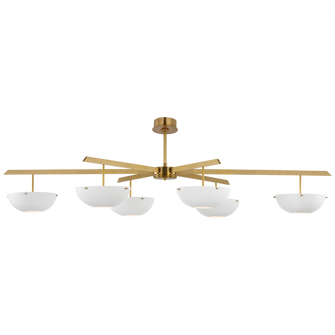 Valencia Grande Six Light Chandelier (279|ARN 5521HAB-WHT)
