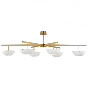 Valencia Grande Six Light Chandelier (279|ARN 5521HAB-WHT)