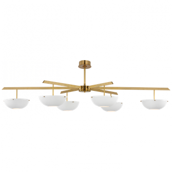 Valencia Grande Six Light Chandelier (279|ARN 5521HAB-WHT)