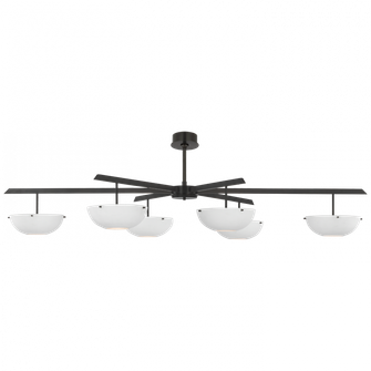 Valencia Grande Six Light Chandelier (279|ARN 5521BZ-WHT)