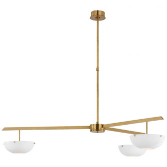 Valencia Extra Large Three Light Chandelier (279|ARN 5520HAB-WHT)