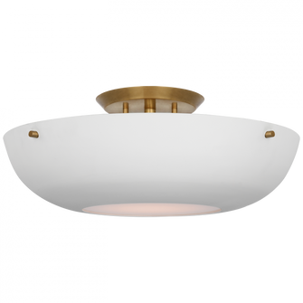 Valencia 16'' Flush Mount (279|ARN 4520HAB-WHT)