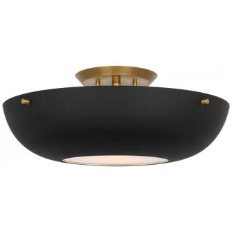 Valencia 16'' Flush Mount (279|ARN 4520HAB-BLK)