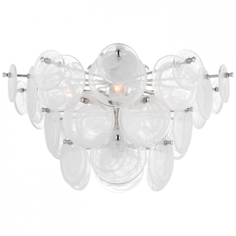 Loire Large Tiered Flush Mount (279|ARN 4451PN-WSG)