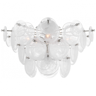 Loire Large Tiered Flush Mount (279|ARN 4451PN-WSG)