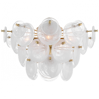 Loire Large Tiered Flush Mount (279|ARN 4451G-WSG)
