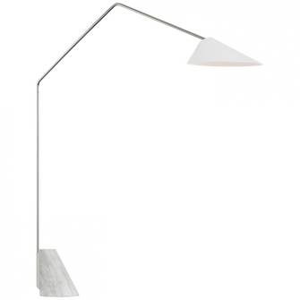 Lorna Extra Large Arc Floor Lamp (279|ARN 1530PN-WHT)